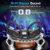 Donerton Wireless Earbuds, Bluetooth 5.1 Sport Headphones, 10Hours Single Playtime Earhooks Headset, Wireless Earphone 6D Stereo HiFi Sound Noise Cancelling for Working/Travel/Gym, Black Red