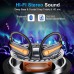 Donerton Wireless Earbuds, Bluetooth 5.1 Sport Headphones, 10Hours Single Playtime Earhooks Headset, Wireless Earphone 6D Stereo HiFi Sound Noise Cancelling for Working/Travel/Gym, Black Red