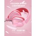 On-Ear Headphones with Microphone, Universal Foldable Wired Headphones for Adults Children Boys Girls Kids, Lightweight Portable Stereo Headphones with 1.5M Tangle-Free Cord for School Home Travel