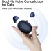 DIZO GoPods D Bluetooth Earbuds Wireless Headphones, Clear Calls, Environmental Noise Cancellation, Deep Bass Boost, Waterproof Stereo TWS Earphones, Touch Control, Low Latency, Sports Headsets Black