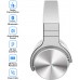 Silensys E7 PRO Active Noise Cancelling Headphones Bluetooth Headphones with Microphone Deep Bass Wireless Headphones Over Ear, Comfortable Fit, 30H Playtime for TV/Computer/Cellphone, Black