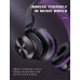 On-Ear Headphones with Microphone, Universal Foldable Wired Headphones for Adults Children Boys Girls Kids, Lightweight Portable Stereo Headphones with 1.5M Tangle-Free Cord for School Home Travel