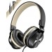 On-Ear Headphones with Microphone, Universal Foldable Wired Headphones for Adults Children Boys Girls Kids, Lightweight Portable Stereo Headphones with 1.5M Tangle-Free Cord for School Home Travel