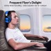 Silensys E7 PRO Active Noise Cancelling Headphones Bluetooth Headphones with Microphone Deep Bass Wireless Headphones Over Ear, Comfortable Fit, 30H Playtime for TV/Computer/Cellphone, Black