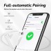 Wireless Earbuds Geek Bluetooth 5.0 Earbuds Deep Bass IPX8 Waterproof Sport Wireless Headphones 48H Playtime with Wireless Charging Case Type-C Dual Mics