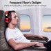 Silensys E7 PRO Active Noise Cancelling Headphones Bluetooth Headphones with Microphone Deep Bass Wireless Headphones Over Ear, Comfortable Fit, 30H Playtime for TV/Computer/Cellphone, Black
