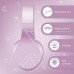 PowerLocus Kids Headphones Over-Ear, Bluetooth Wireless Headphones for Kids,with Microphone, Safe 85DB Volume Limited, Foldable with Carry Case, Audio Cable, Micro SD mode for Online Classes,PC,Phones