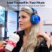 Silensys E7 PRO Active Noise Cancelling Headphones Bluetooth Headphones with Microphone Deep Bass Wireless Headphones Over Ear, Comfortable Fit, 30H Playtime for TV/Computer/Cellphone, Black